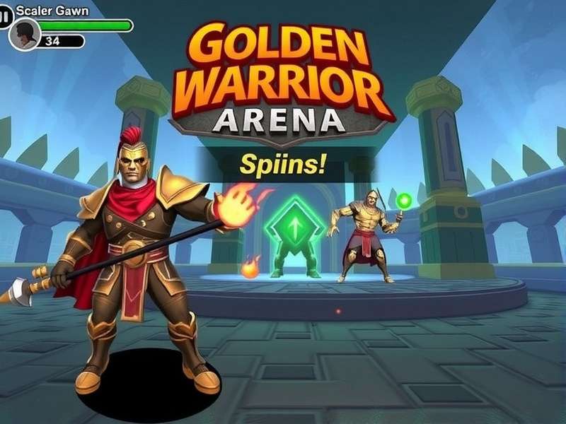 Golden Warrior Champions Arena Gameplay Screenshot